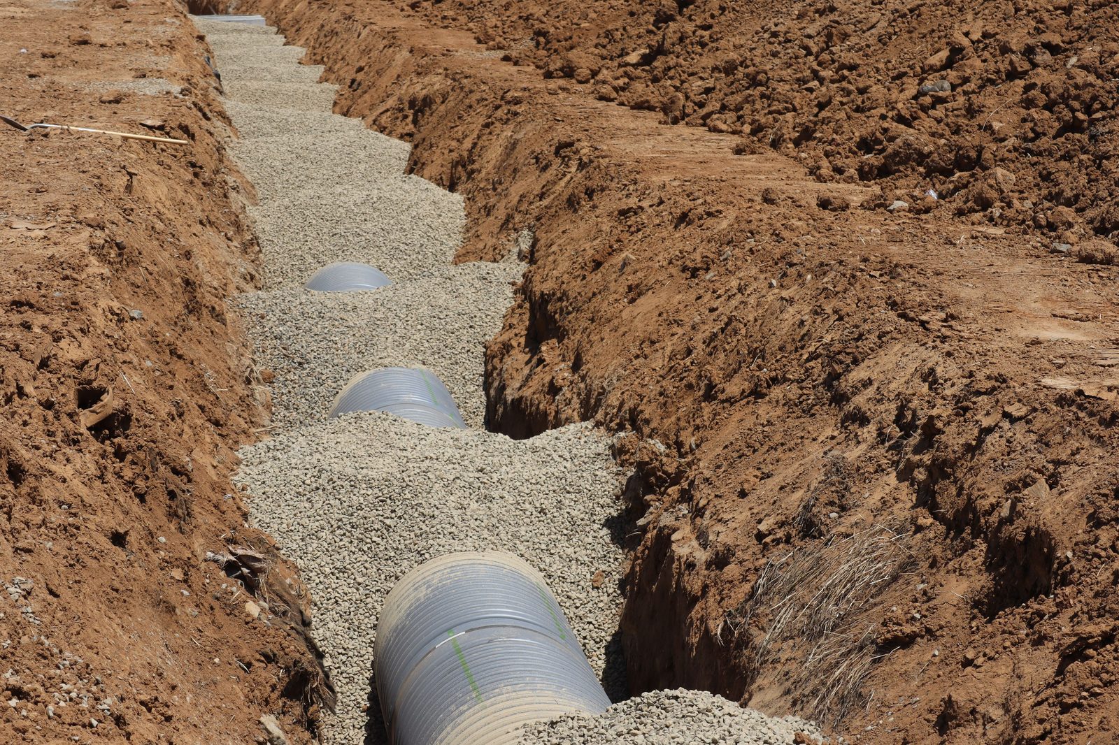 Underground utility work